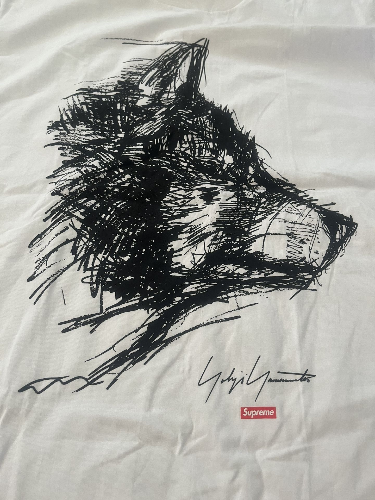 Supreme ヨウジヤマモトScribble Wolf XL 【公式通販】