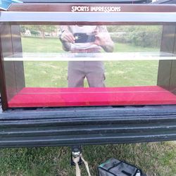 Sportsman trophy show case