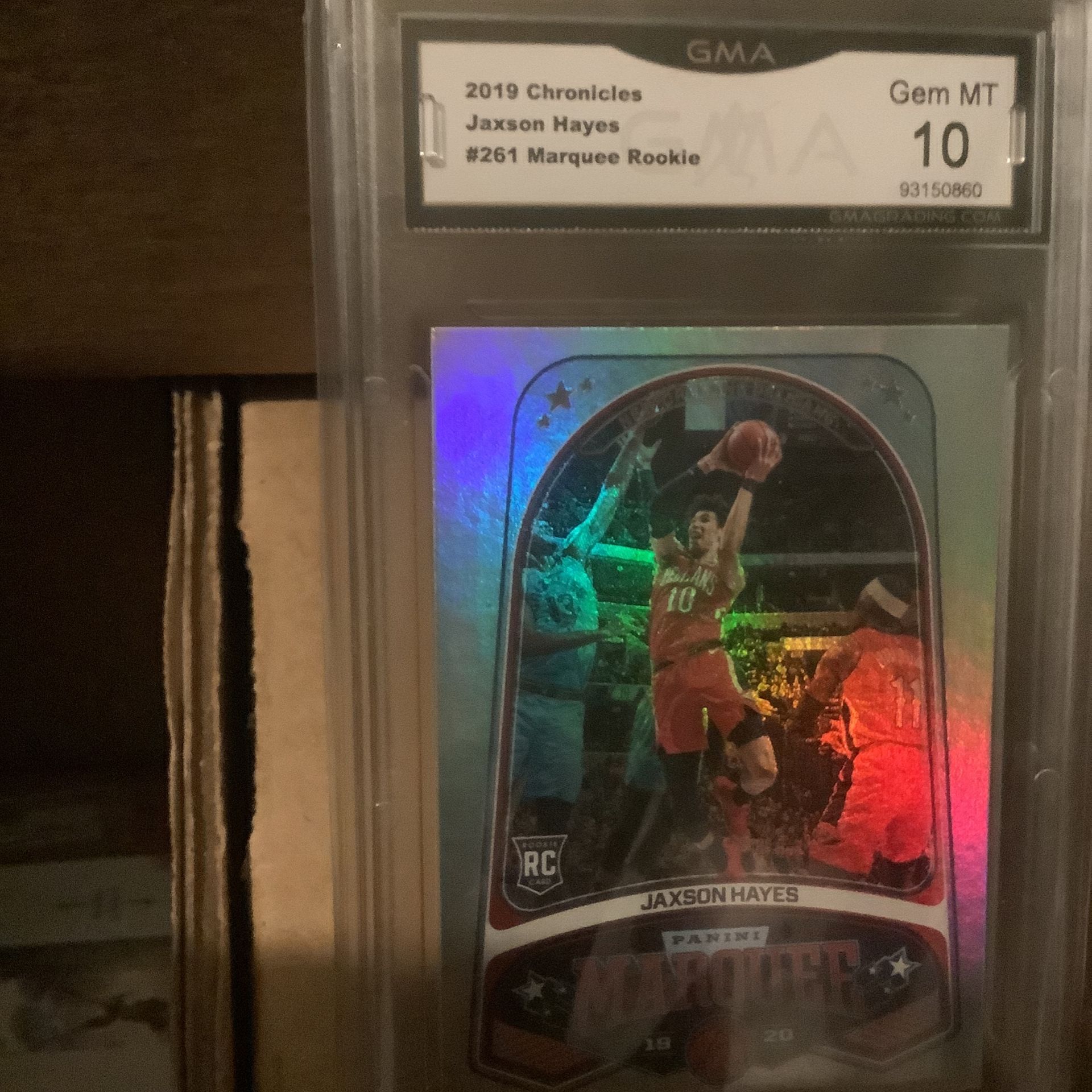 2019 Chronicles Jaxson Hayes Gem Mt 10