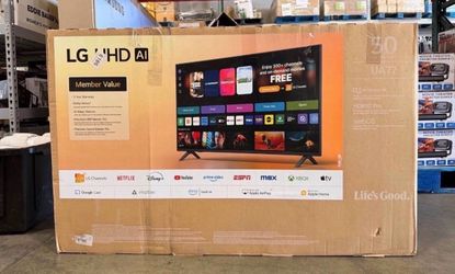 LG 50” UA77 Smart TV Brand New In Box