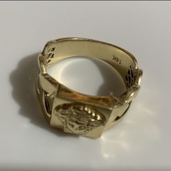 Anillo /ring Versace Oro 14k 