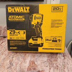 New Dewalt impact with new battery and charger firm price
