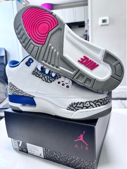 🔥Authentic Retro Jordan 3 True Blue (2016) Version🔥