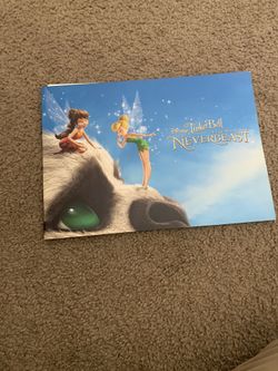 Disney Tinker Bell of 4 Prints in Folder