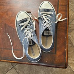 Blue Converse