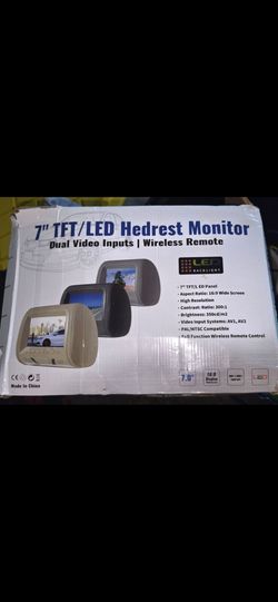 2-7" led Headrest Monitors New