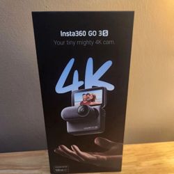 Insta360 Go 3s 126GB Action Camera Black