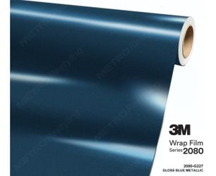 Gloss Blue Metallic Wrap