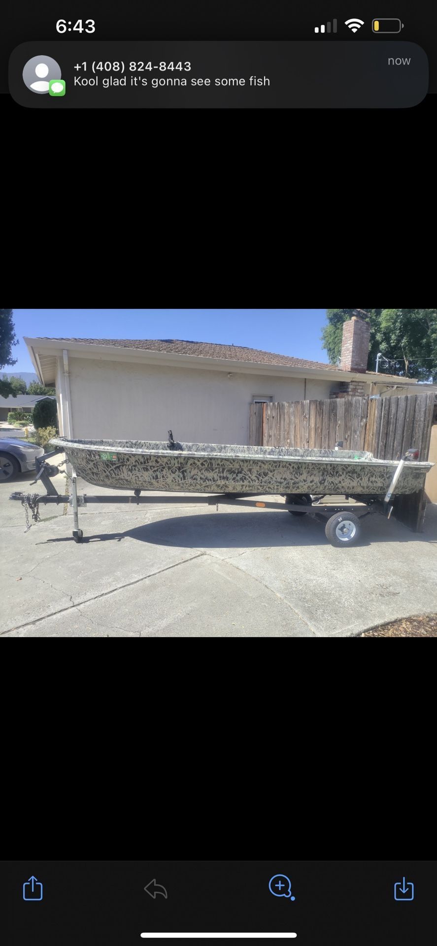 14.5 Ft Fishing Boat