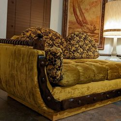 Spanish Revival Mid Century Modern Modular Sofa Set 