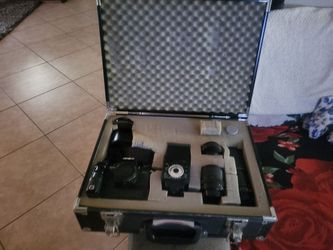 Minolta Film Camera Kit with Hard Case