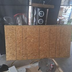 3 large ply wood sheets