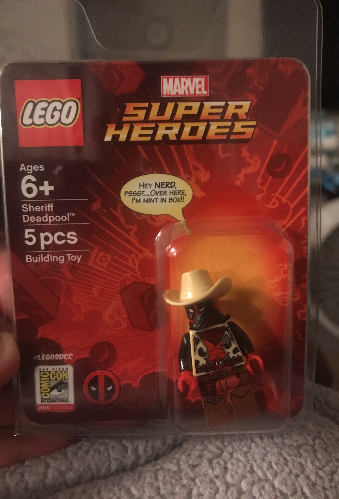 Gylden petroleum At accelerere sheriff Deadpool LEGO Comicon 2018 exclusive for Sale in San Diego, CA -  OfferUp
