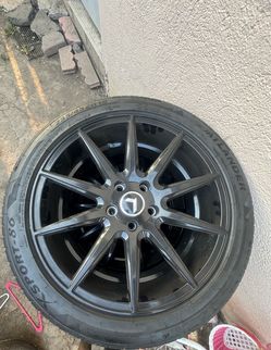 Rims and tires