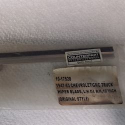 1947-53 CHEVROLET/GMC TRUCK WIPER BLADE, L/H OR R/H, 10"INGH (ORIGINAL STYLE)