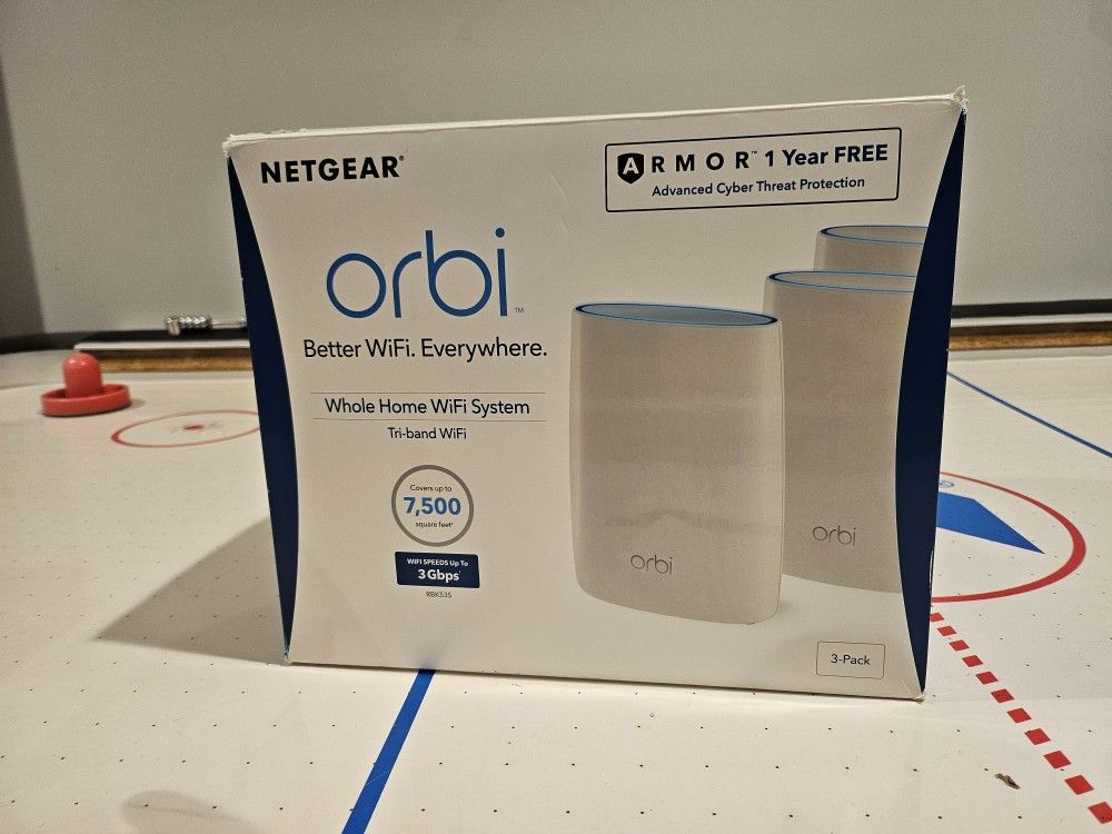 Net gear ORBI RBK535 Mesh Router With 2 Satellites