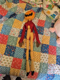 Jack Skellington Bendable Plush