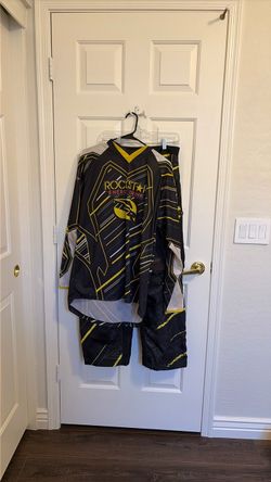 Rockstar Energy Drink Motocross Jersey and Pants Set