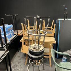 Tables/chairs from Bar