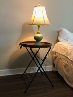 Nightstand w/ Lamp