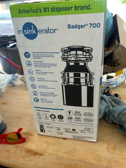 Garbage disposal new