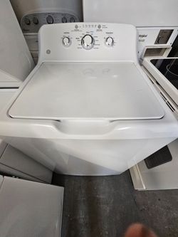 Refurbished GE White Electric Washer and Dryer Set