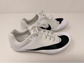 Nike Zoom Rival Sprint Track Shoes White Black FZ9663-100 NEW Men’s size 5