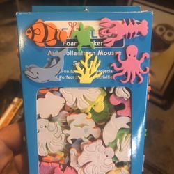 Sea Life Craft Foam Stickers