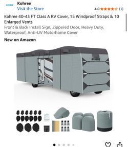 Kohree 40-43 FT Class A RV Cover