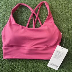 Lululemon pink bra