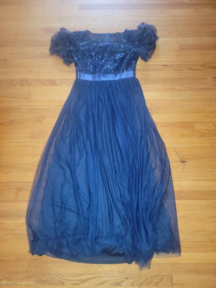 Blue Evening Dress Size 18