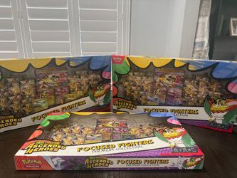 Pokémon Ascended Heroes Focused Fighters Premium Collection 3 available