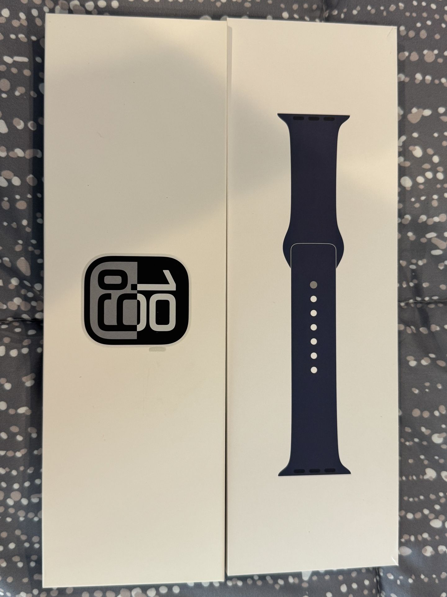 Apple MWWE3LW/A Watch Series 10 GPS 42mm Smartwatch Denim Blue Band S/M