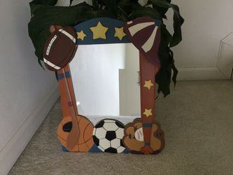 Sports Mirror and or Picture Frame