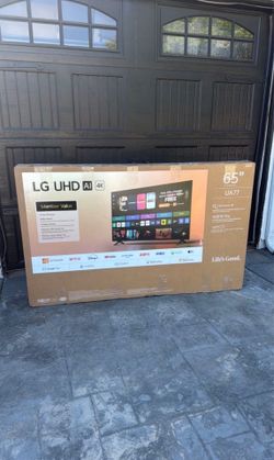 65UA77 65” Lg smart 4k led Uhd tv