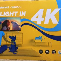 Element 43” Smart 4K TV + HDR