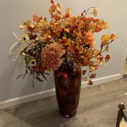 Colorful Floor Vase