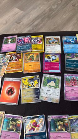 Pokemon card lot of about 60 cards