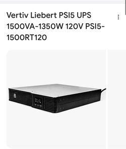 UPS Vertiv 1500 W rack twr