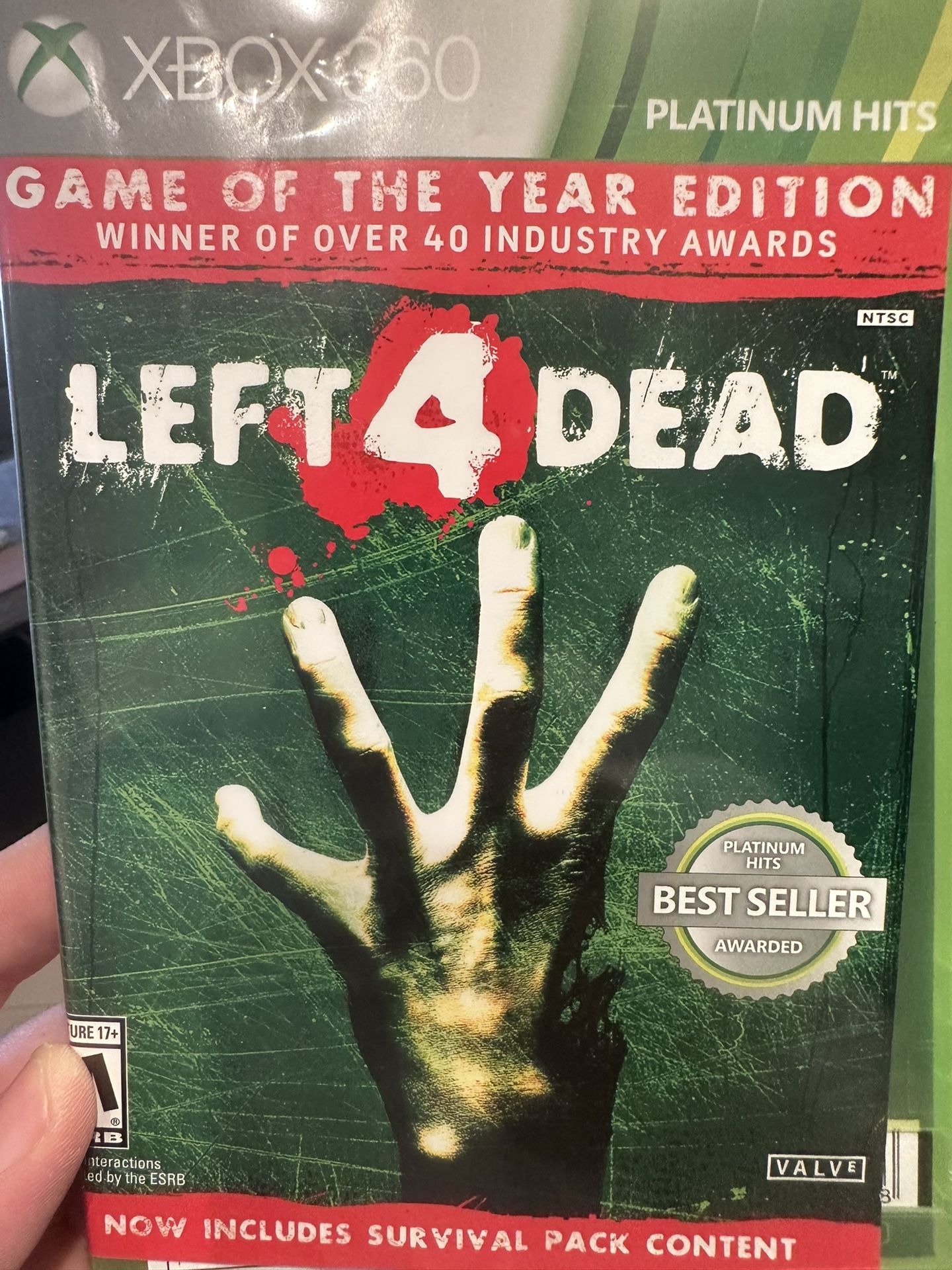 Xbox 360 Left 4 Dead