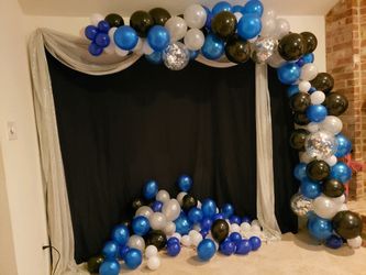 Balloon organic garlands