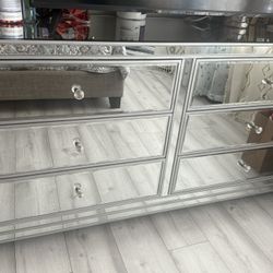 Mirrored Dresser