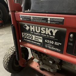 Husky 6250 Generator
