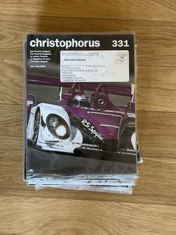 PORSCHE CHRISTOPHORUS  MAGAZINES. NEW.
