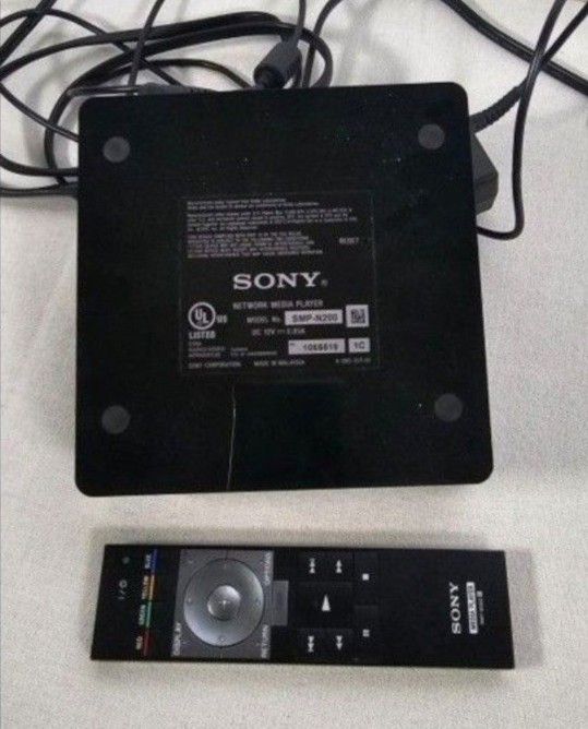 Sony SMP-N200 Network Black Media Player and Remote