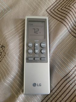 LG portable AC Remote Control