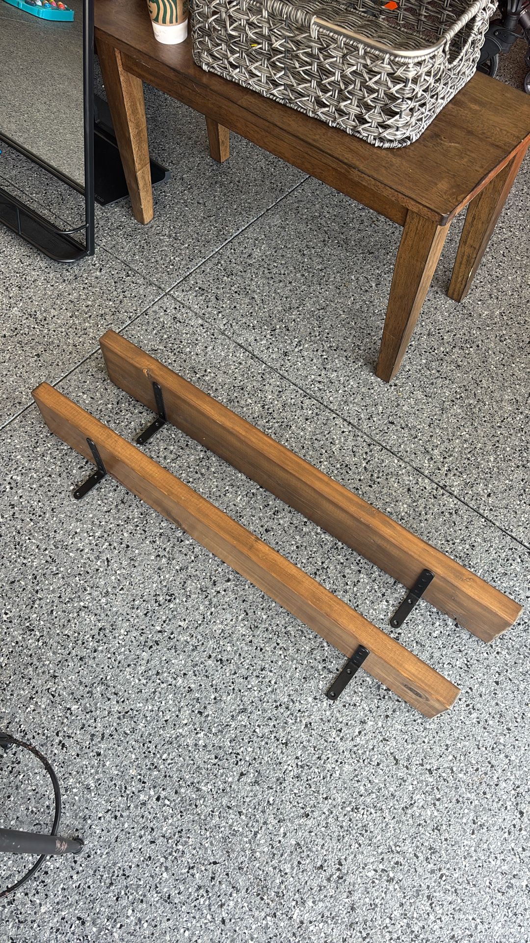 Wooden Shelves