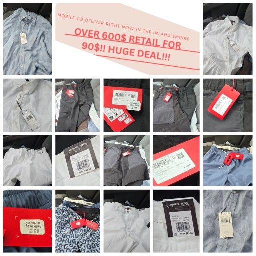 NWT Hugo Boss Michael Kors lot deal