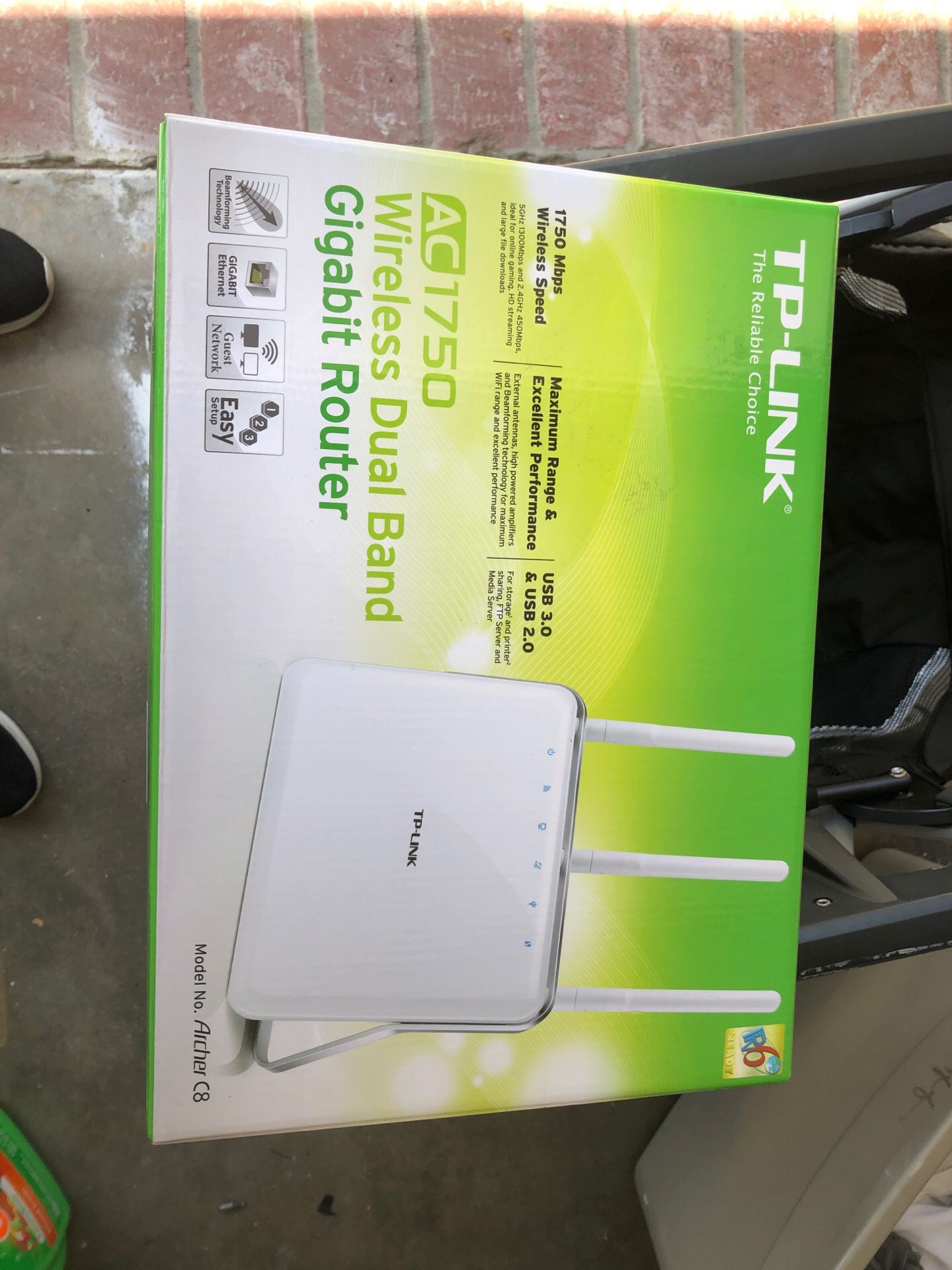 Brand new router in box