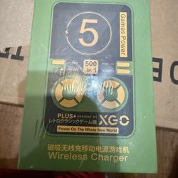 New Wireless Charger With 500 Retro Games 